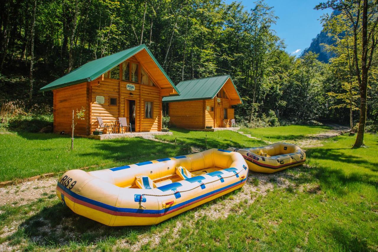 Waterfall Rafting Center Scepan-Polje Eksteriør billede
