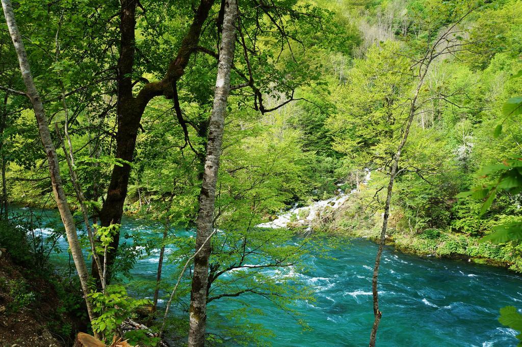 Waterfall Rafting Center Scepan-Polje Eksteriør billede
